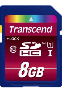 Карта памяти Transcend 8 GB SDHC UHS-1 Ultimate TS8GSDHC10U1