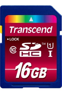 Карта памяти Transcend 16 GB SDHC UHS-1 Ultimate TS16GSDHC10U1
