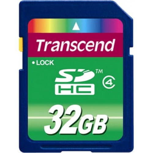 Карта памяти Transcend 32 GB SDHC Class 4 TS32GSDHC4