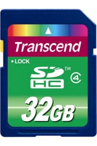 Карта памяти Transcend 32 GB SDHC Class 4 TS32GSDHC4