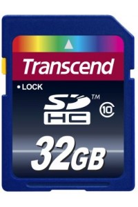 Карта памяти Transcend 32 GB SDHC Class 10 TS32GSDHC10