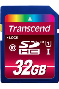 Карта памяти Transcend 32 GB SDHC UHS-I Ultimate TS32GSDHC10U1