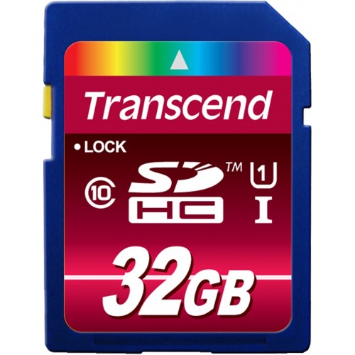 Карта памяти Transcend 32 GB SDHC UHS-I Ultimate TS32GSDHC10U1
