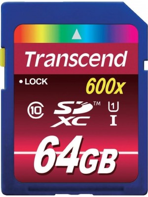 Карта памяти Transcend 64 GB SDXC UHS-1 Ultimate TS64GSDXC10U1