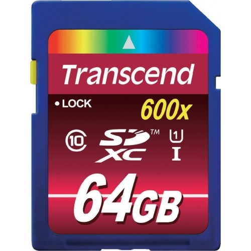 Карта памяти Transcend 64 GB SDXC UHS-1 Ultimate TS64GSDXC10U1