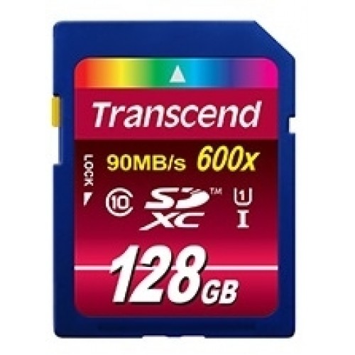 Карта памяти Transcend 128 GB SDXC UHS-I Ultimate TS128GSDXC10U1
