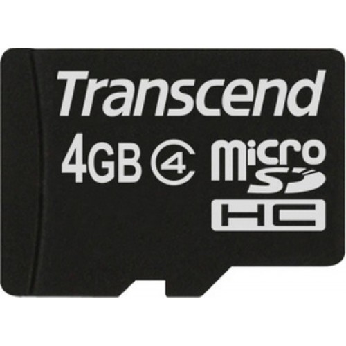 Карта памяти Transcend 4 GB microSDHC class 4 TS4GUSDC4