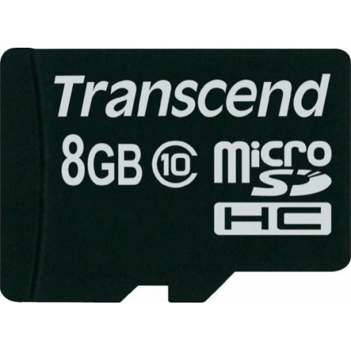 Карта памяти Transcend 8 GB microSDHC class 10 TS8GUSDC10