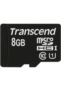 Карта памяти Transcend 8 GB microSDHC UHS-I Premium TS8GUSDCU1