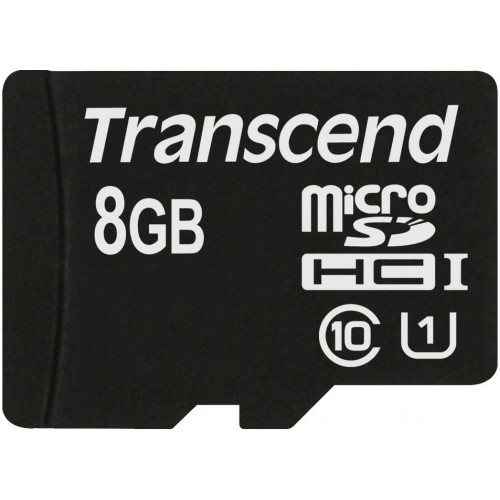 Карта памяти Transcend 8 GB microSDHC UHS-I Premium TS8GUSDCU1