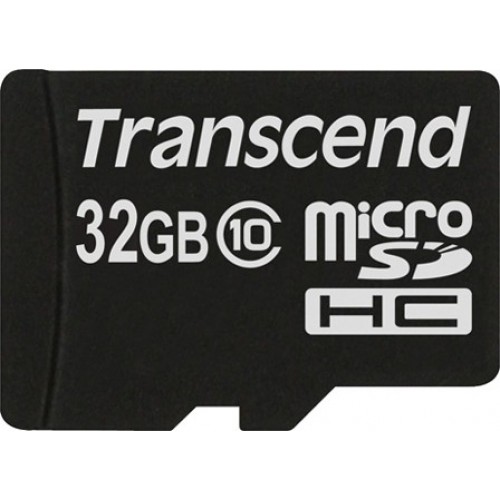 Карта памяти Transcend 32 GB microSDHC class 10 TS32GUSDC10