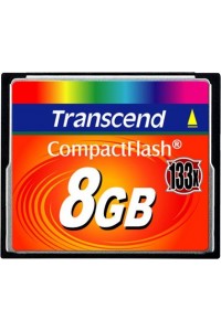 Карта памяти Transcend 8 GB 133X CompactFlash Card TS8GCF133