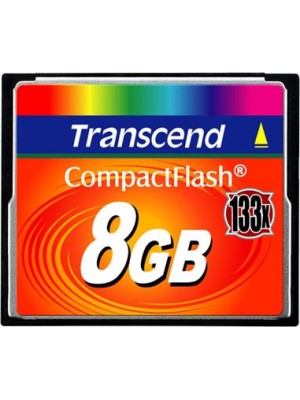 Карта памяти Transcend 8 GB 133X CompactFlash Card TS8GCF133