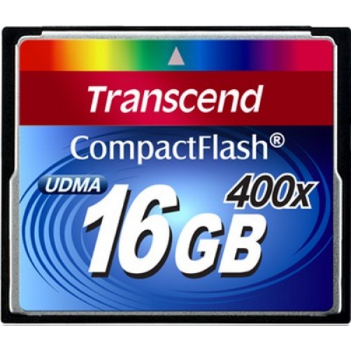 Карта памяти Transcend 16 GB 400X CompactFlash Card TS16GCF400