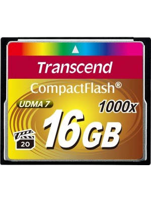 Карта памяти Transcend 16 GB 1000X CompactFlash Card TS16GCF1000