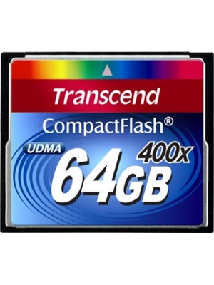 Карта памяти Transcend 64 GB 400X CompactFlash Card TS64GCF400