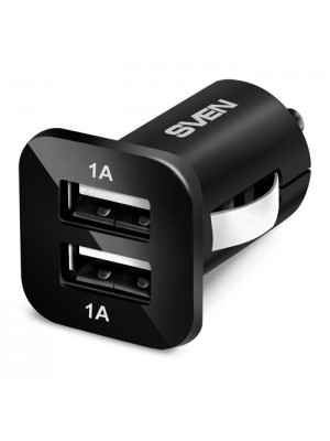 Автомобильное ЗУ для мобильных телефонов Sven C-103 USB Car Charger Black