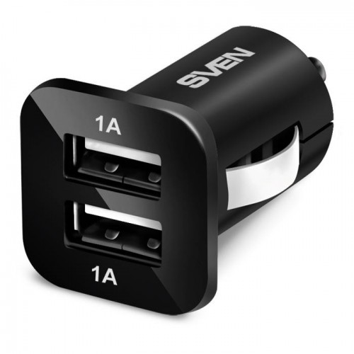 Автомобильное ЗУ для мобильных телефонов Sven C-103 USB Car Charger Black