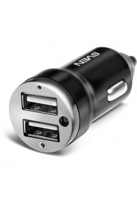 Автомобильное ЗУ для мобильных телефонов Sven C-123 USB Car Charger Black