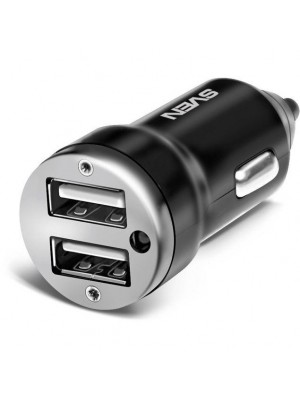 Автомобильное ЗУ для мобильных телефонов Sven C-123 USB Car Charger Black