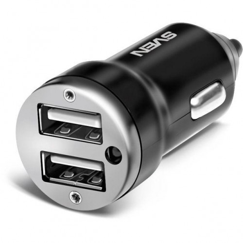 Автомобильное ЗУ для мобильных телефонов Sven C-123 USB Car Charger Black