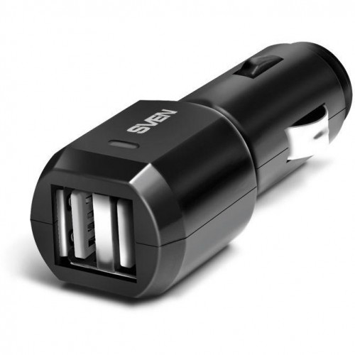 Автомобильное ЗУ для мобильных телефонов Sven C-127 USB Car Charger Black