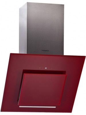 Вытяжка наклонная/настенная Pyramida HES 30 (D-600) red