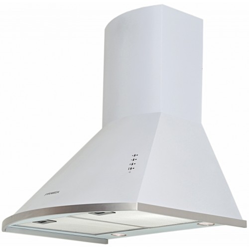 Вытяжка купольная/настенная Pyramida KM 60 white