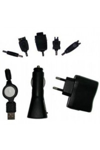 Автомобильное/сетевое/USB ЗУ для мобильных телефонов Gembird MP3A-SET2T