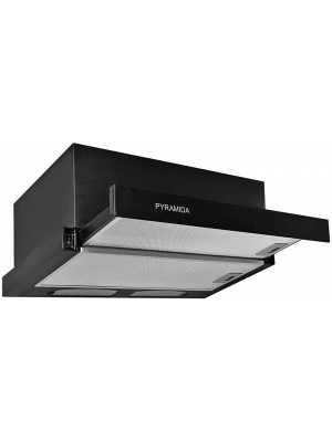 Вытяжка встраиваемая телескопическая Pyramida TL 60 Black