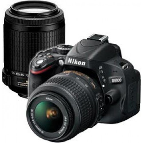 Зеркальный фотоаппарат Nikon D5100 kit (18-55mm + 55-200mm VR)