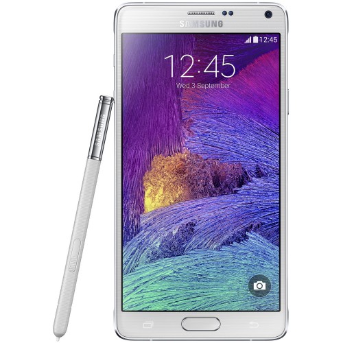 Смартфон Samsung N910H Galaxy Note 4 (Frost White)