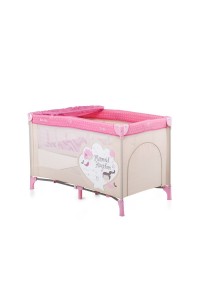 Кровать-манеж Chipolino Sienna SIS0153ME pink