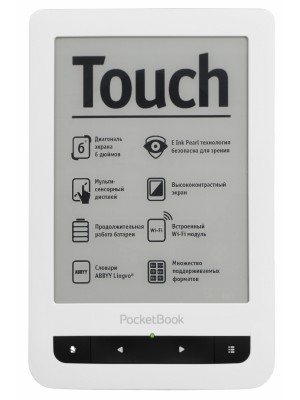 Электронная книга Pocketbook Touch 622 White