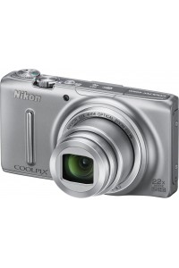 Компактный фотоаппарат Nikon CoolPix S9500 Silver