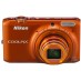 Компактный фотоаппарат Nikon Coolpix S6500 Orange