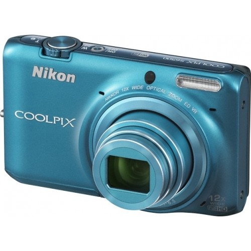 Компактный фотоаппарат Nikon Coolpix S6500 Blue
