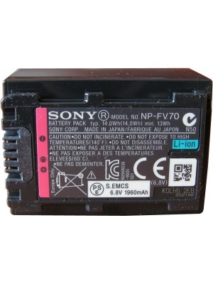 Аккумулятор Аккумулятор типа Sony NP-FV70
