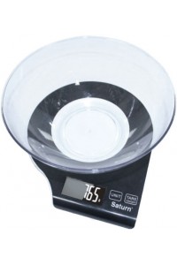 Весы кухонные SATURN ST-KS7803 Black