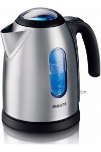 Электрочайник PHILIPS HD-4667/20 Полированный металл/черный