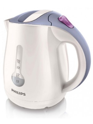 Электрочайник PHILIPS HD-4676/40 Белый/сиреневый