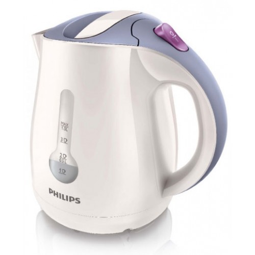 Электрочайник PHILIPS HD-4676/40 Белый/сиреневый