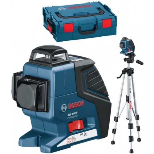 Лазерный нивелир Bosch GLL 3-80 P Professional + BS 150 (L-Boxx)