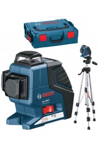 Nivelator cu laser Bosch GLL 3-80 P Professional + BS 150 (L-Boxx)