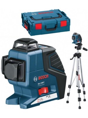 Nivelator cu laser Bosch GLL 3-80 P Professional + BS 150 (L-Boxx)