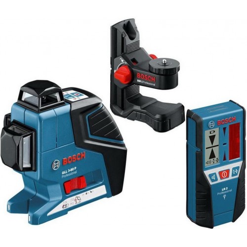 Nivelator cu laser Bosch GLL 3-80 P Professional + BM1 + RL2