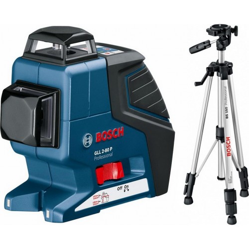 Лазерный нивелир Bosch GLL 2-80 P Professional + BS 150 (L-Boxx)