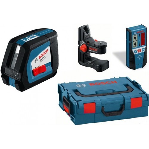 Лазерный нивелир Bosch GLL 2-50 Professional + BM1 + LR2 (L-Boxx)