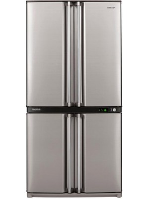 Холодильник с морозильной камерой Sharp SJ-F740STSL