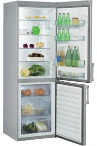 Холодильник с морозильной камерой Whirlpool WBE 3414 TS